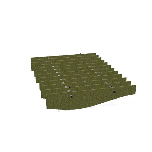 ACOUSTIC ARTWORK Baffel | 1200-2400 x 250-280 mm,  3 verschiedene Formen