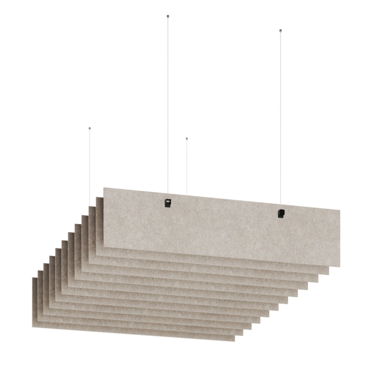 ACOUSTIC ARTWORK Baffel | 1200-2400 x 250-280 mm,  3 verschiedene Formen
