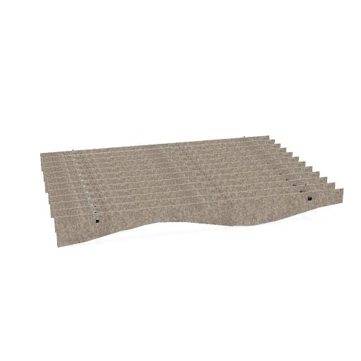 ACOUSTIC ARTWORK Baffel | 1200-2400 x 250-280 mm,  3 verschiedene Formen