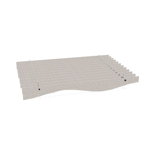 ACOUSTIC ARTWORK Baffel | 1200-2400 x 250-280 mm,  3 verschiedene Formen