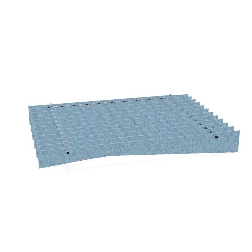 ACOUSTIC ARTWORK Baffel | 1200-2400 x 250-280 mm,  3 verschiedene Formen