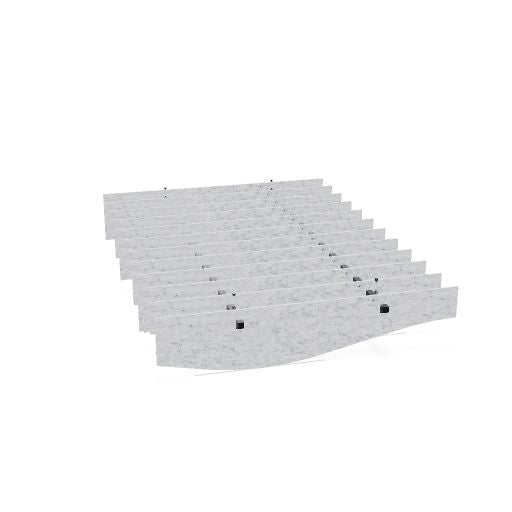 ACOUSTIC ARTWORK Baffel | 1200-2400 x 250-280 mm,  3 verschiedene Formen