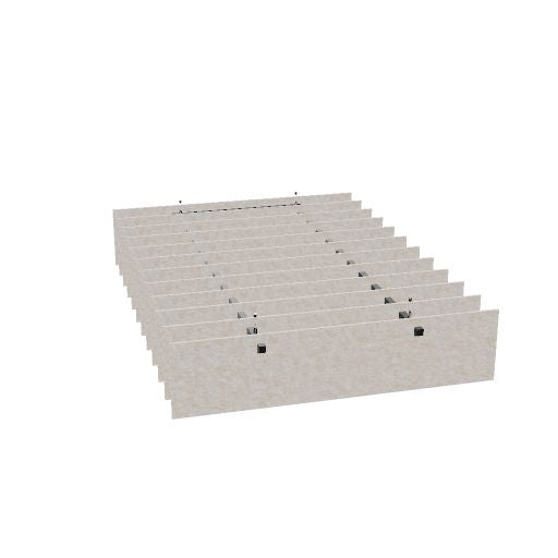 ACOUSTIC ARTWORK Baffel | 1200-2400 x 250-280 mm,  3 verschiedene Formen