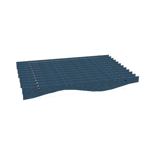 ACOUSTIC ARTWORK Baffel | 1200-2400 x 250-280 mm,  3 verschiedene Formen