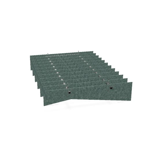 ACOUSTIC ARTWORK Baffel | 1200-2400 x 250-280 mm,  3 verschiedene Formen
