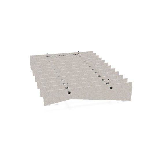 ACOUSTIC ARTWORK Baffel | 1200-2400 x 250-280 mm,  3 verschiedene Formen