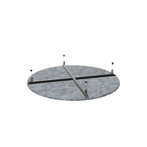 ACOUSTIC ARTWORK Deckenpaneel | 600-1200 x 600-1200 mm,  rund oder eckig