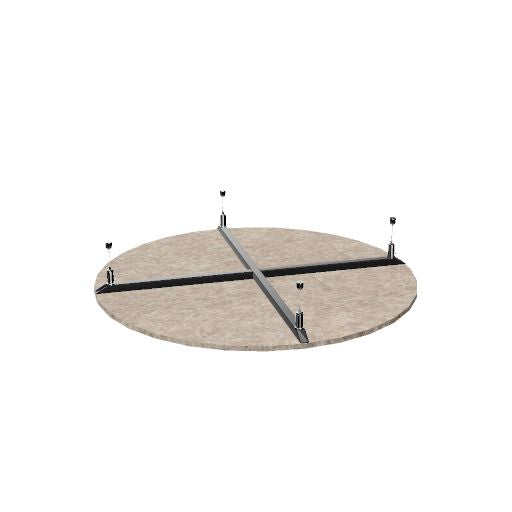 ACOUSTIC ARTWORK Deckenpaneel | 600-1200 x 600-1200 mm,  rund oder eckig