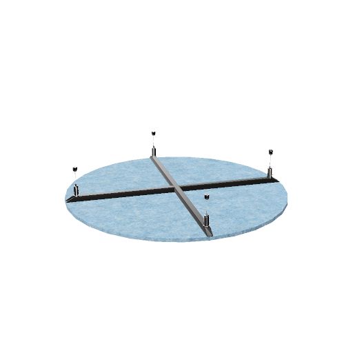 ACOUSTIC ARTWORK Deckenpaneel | 600-1200 x 600-1200 mm,  rund oder eckig