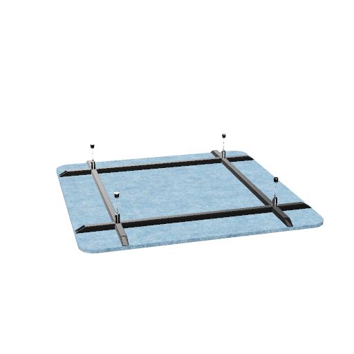 ACOUSTIC ARTWORK Deckenpaneel | 600-1200 x 600-1200 mm,  rund oder eckig