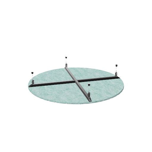 ACOUSTIC ARTWORK Deckenpaneel | 600-1200 x 600-1200 mm,  rund oder eckig
