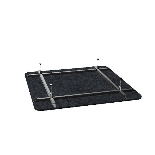 ACOUSTIC ARTWORK Deckenpaneel | 600-1200 x 600-1200 mm,  rund oder eckig
