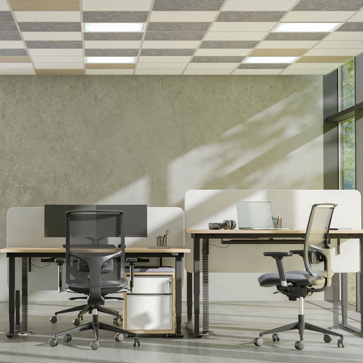 ACOUSTIC ARTWORK Deckenpaneel | 600-1200 x 600-1200 mm,  rund oder eckig