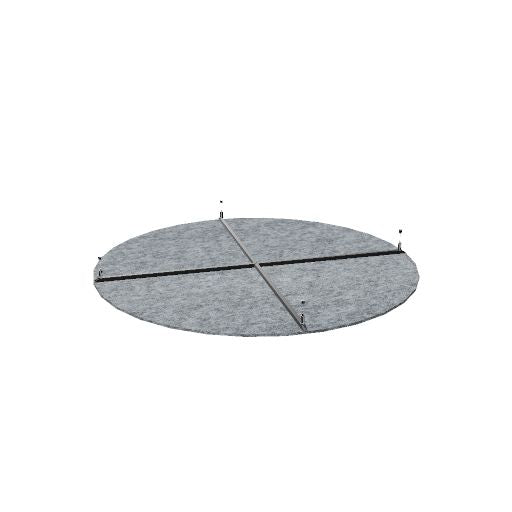 ACOUSTIC ARTWORK Deckenpaneel | 600-1200 x 600-1200 mm,  rund oder eckig