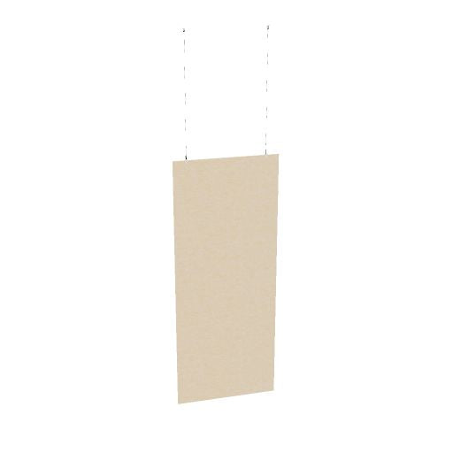 ACOUSTIC ARTWORK Deckensegel | 800 - 1200 x 2000 - 2400 mm,  über 20 Farben