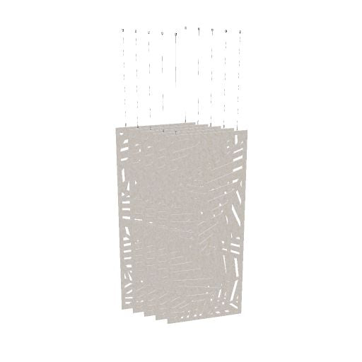 ACOUSTIC ARTWORK Deckensegel | 800 - 1200 x 2000 - 2400 mm,  über 20 Farben