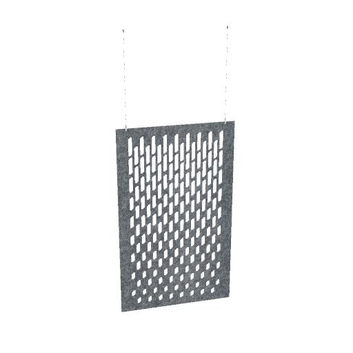 ACOUSTIC ARTWORK Deckensegel | 800 - 1200 x 2000 - 2400 mm,  über 20 Farben