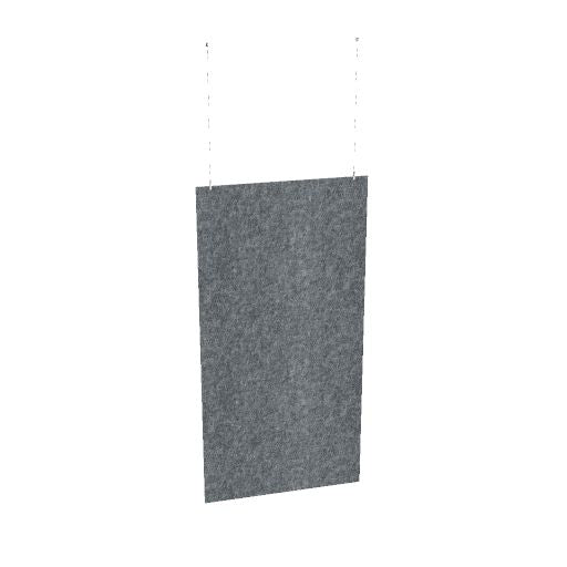 ACOUSTIC ARTWORK Deckensegel | 800 - 1200 x 2000 - 2400 mm,  über 20 Farben