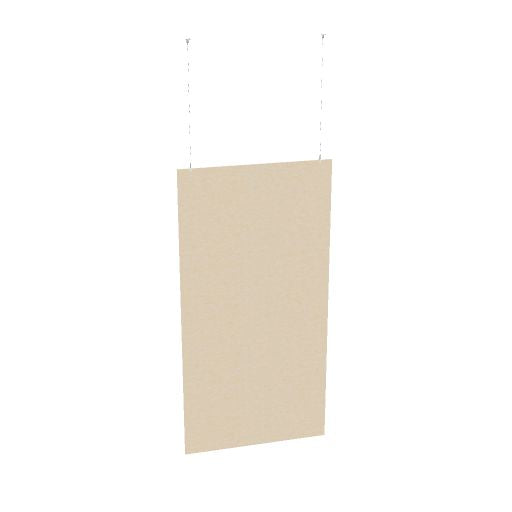 ACOUSTIC ARTWORK Deckensegel | 800 - 1200 x 2000 - 2400 mm,  über 20 Farben
