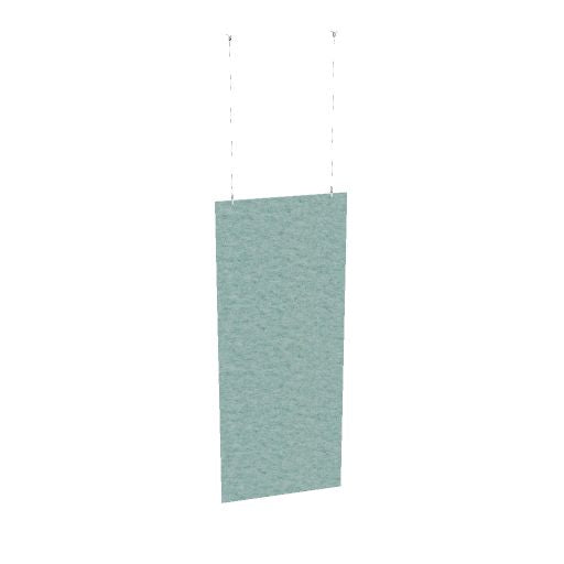 ACOUSTIC ARTWORK Deckensegel | 800 - 1200 x 2000 - 2400 mm,  über 20 Farben