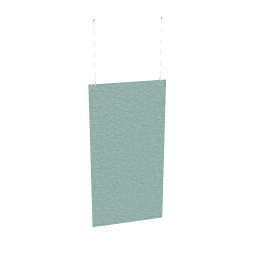 ACOUSTIC ARTWORK Deckensegel | 800 - 1200 x 2000 - 2400 mm,  über 20 Farben