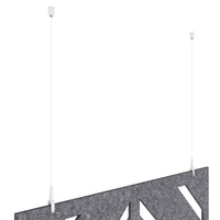 ACOUSTIC ARTWORK Deckensegel | 800 - 1200 x 2000 - 2400 mm,  über 20 Farben