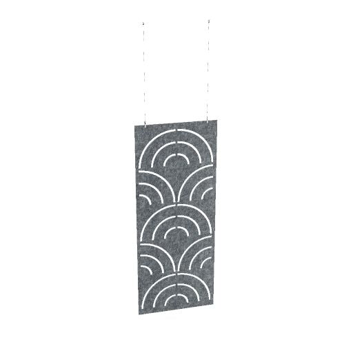 ACOUSTIC ARTWORK Deckensegel | 800 - 1200 x 2000 - 2400 mm,  über 20 Farben