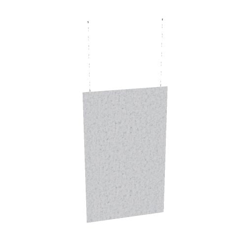 ACOUSTIC ARTWORK Deckensegel | 800 - 1200 x 2000 - 2400 mm,  über 20 Farben