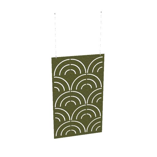 ACOUSTIC ARTWORK Deckensegel | 800 - 1200 x 2000 - 2400 mm,  über 20 Farben