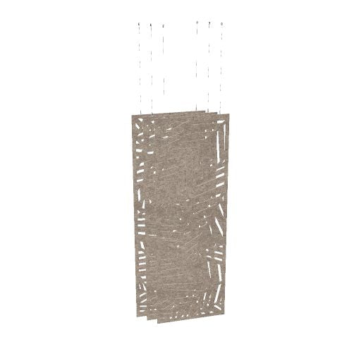ACOUSTIC ARTWORK Deckensegel | 800 - 1200 x 2000 - 2400 mm,  über 20 Farben