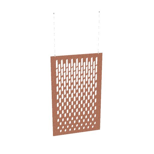 ACOUSTIC ARTWORK Deckensegel | 800 - 1200 x 2000 - 2400 mm,  über 20 Farben