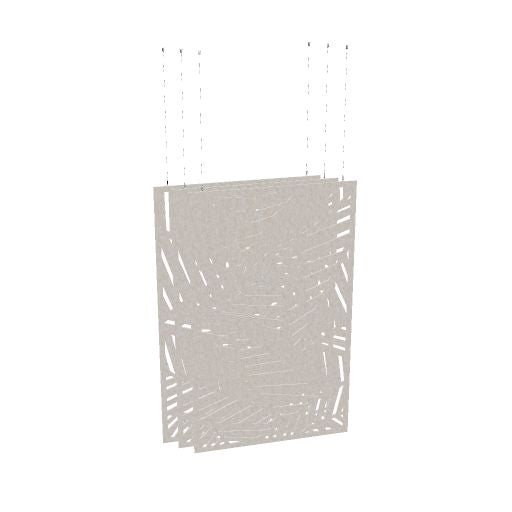 ACOUSTIC ARTWORK Deckensegel | 800 - 1200 x 2000 - 2400 mm,  über 20 Farben