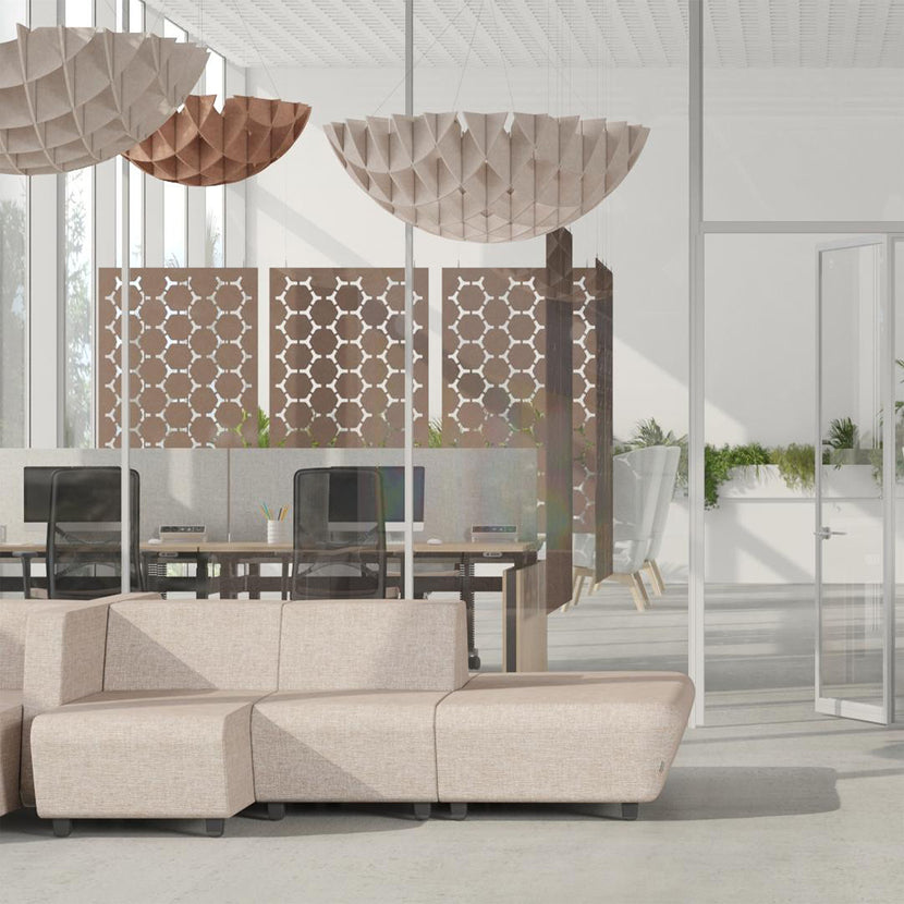 ACOUSTIC ARTWORK Deckensegel | 800 - 1200 x 2000 - 2400 mm,  über 20 Farben