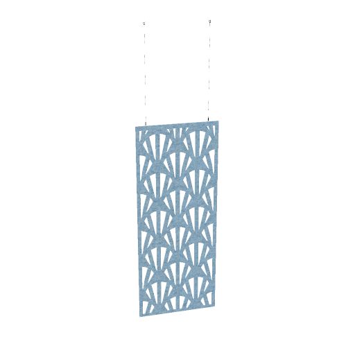 ACOUSTIC ARTWORK Deckensegel | 800 - 1200 x 2000 - 2400 mm,  über 20 Farben