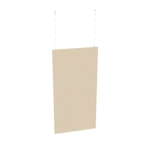 ACOUSTIC ARTWORK Deckensegel | 800 - 1200 x 2000 - 2400 mm,  über 20 Farben