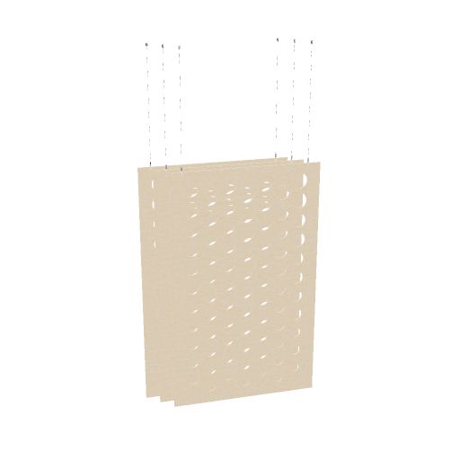 ACOUSTIC ARTWORK Deckensegel | 800 - 1200 x 2000 - 2400 mm,  über 20 Farben