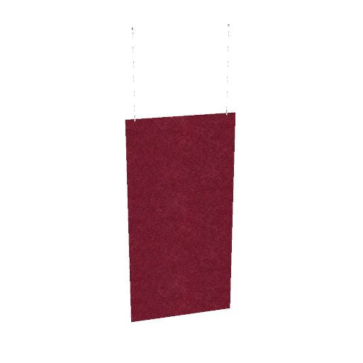 ACOUSTIC ARTWORK Deckensegel | 800 - 1200 x 2000 - 2400 mm,  über 20 Farben