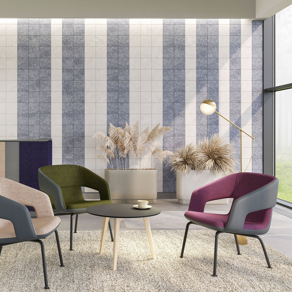 ACOUSTIC ARTWORK Wandpaneel | 3er-, 5er- oder 10er-Set, Verschiedene Farben und Formen - 11 Lightbox Main Image