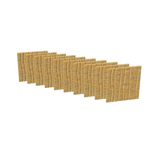 ACOUSTIC ARTWORK Wandpaneel | 3er-, 5er- oder 10er-Set, Verschiedene Farben und Formen