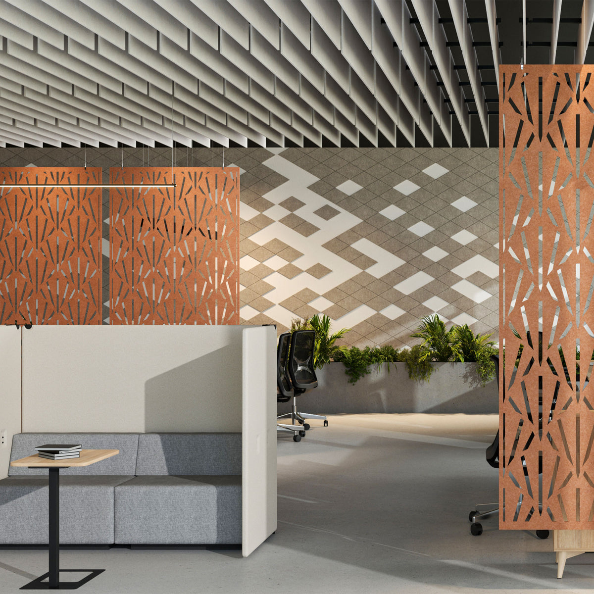 ACOUSTIC ARTWORK Wandpaneel | 3er-, 5er- oder 10er-Set, Verschiedene Farben und Formen - 10 Lightbox Main Image