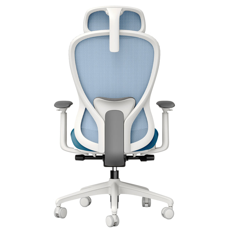 ACTIVE PRO Sedia da ufficio girevole | meccanismo sincronizzato, braccioli 4D, blu  - 5 Main Image