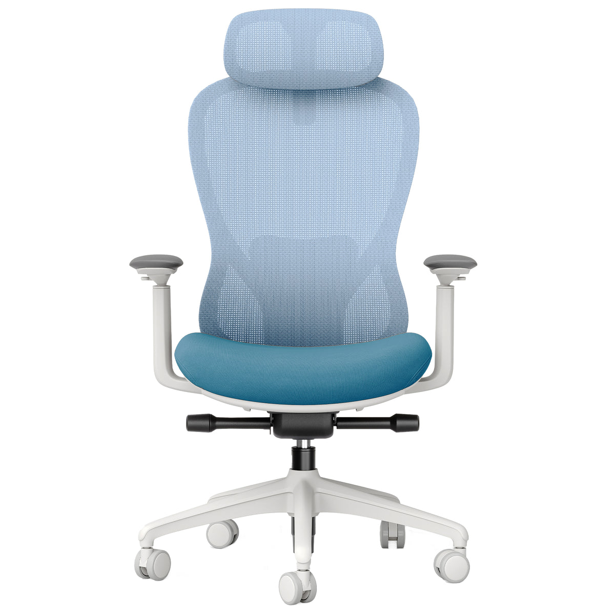 ACTIVE PRO Sedia da ufficio girevole | meccanismo sincronizzato, braccioli 4D, blu  - 6 Lightbox Main Image