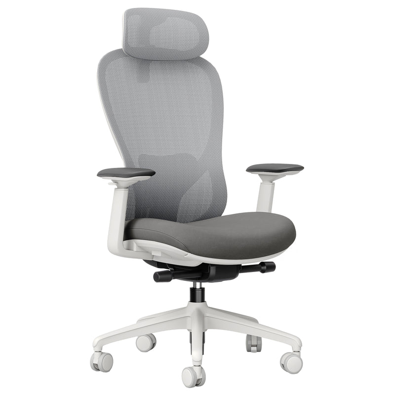 ACTIVE PRO Office swivel chair | synchronous mechanism, 4D armrests, grey  - 1 Main Image