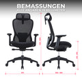 ACTIVE PRO Office swivel chair | synchronous mechanism, 4D armrests, grey  - 19 Thumbnail Image