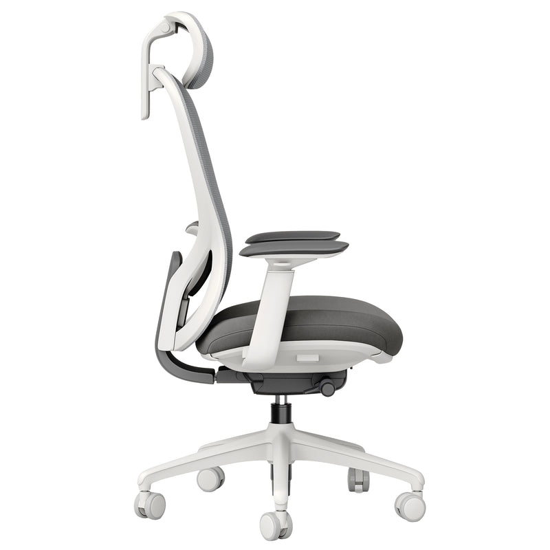 ACTIVE PRO Office swivel chair | synchronous mechanism, 4D armrests, grey  - 3 Main Image