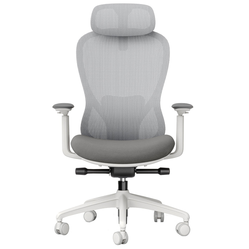 ACTIVE PRO Office swivel chair | synchronous mechanism, 4D armrests, grey  - 6 Main Image