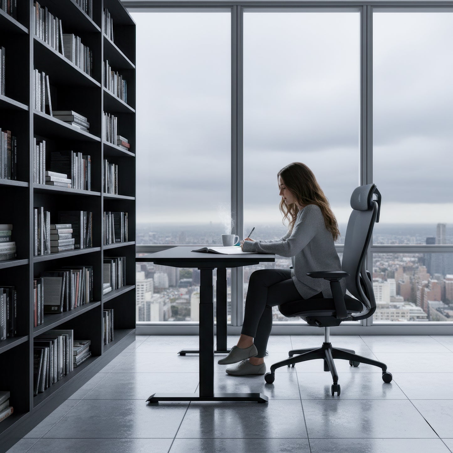 ACTIVE PRO Bürodrehstuhl | Synchronmechanik, 4D-Armlehnen, Grün