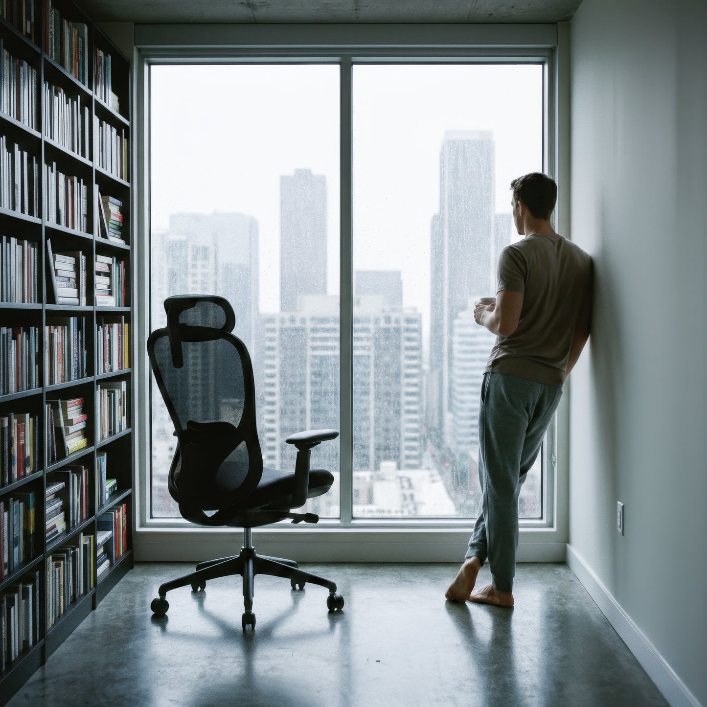 ACTIVE PRO Bürodrehstuhl | Synchronmechanik, 4D-Armlehnen, Schwarz