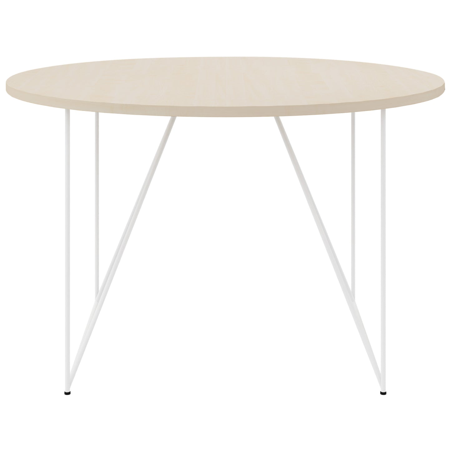 Table de réunion AIR | Rond, Ø 1200 mm (4 personnes), érable