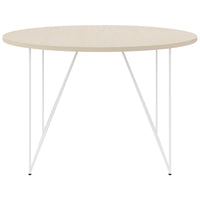 Table de réunion AIR | Rond, Ø 1200 mm (4 personnes), érable